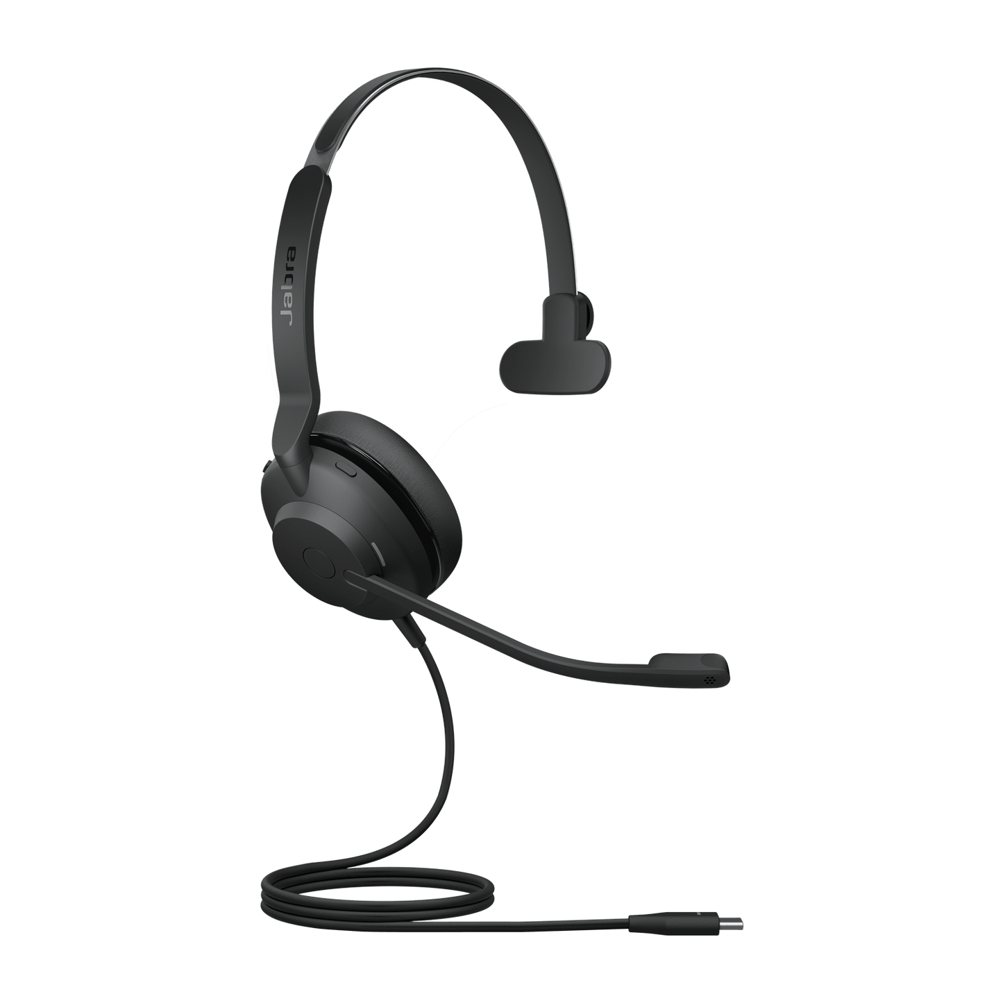 Jabra Evolve2 30 SE Wired USB-C UC Mono Headset, Lightweight & Durable, Noise Isolating Ear Cushions, Plug-and-play, 2-Mic Technology, 2Yr Warranty