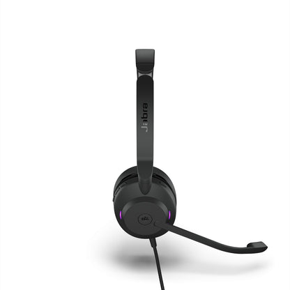 Jabra Evolve2 30 SE Wired USB-C UC Mono Headset, Lightweight & Durable, Noise Isolating Ear Cushions, Plug-and-play, 2-Mic Technology, 2Yr Warranty