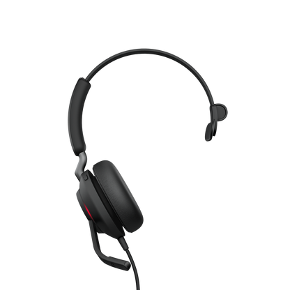 Jabra Evolve2 40 SE Wired USB-C MS Mono Headset, 360Â° BusyLight, Noise Isolationg Ear Cushions, 2Yr Warranty, Plug-and-play