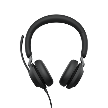 Jabra Evolve2 40 SE Wired USB-C MS Stereo Headset, 360Â° BusyLight, Noise Isolationg Ear Cushions, 2Yr Warranty, Plug-and-play, 3-Microphone Technology