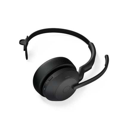 Jabra  Evolve2 55, USB C, MS Teams, Mono, Active Noise Cancellation (ANC), Link 380 BluetoothÂ® Adapter ,30m Wireless Range, 18 Hours Battery Life