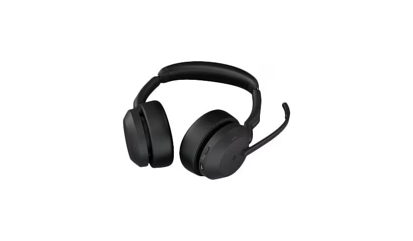 Jabra  Evolve2 55, USB C, Stereo, MS Teams, Active Noise Cancellation (ANC), Link 380 BluetoothÂ® Adapter ,30m Wireless Range, 18 Hours Battery Life