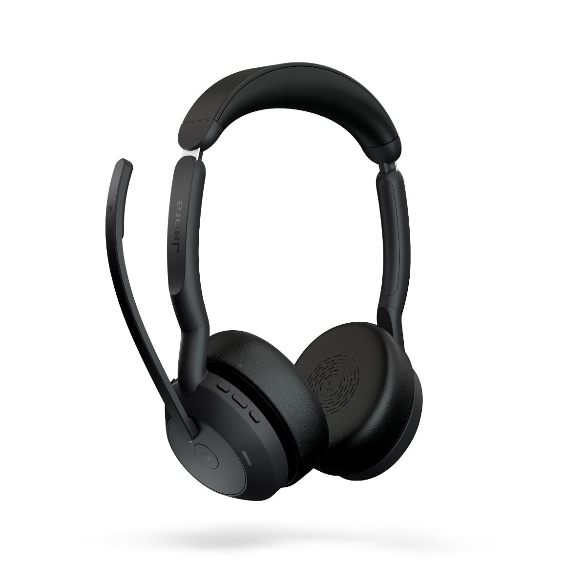 Jabra  Evolve2 55, USB A, Stand, MS Teams, Stand Active Noise Cancellation. Link 380 BluetoothÂ® Adapter ,30m Wireless Range, 18 Hours Battery Life