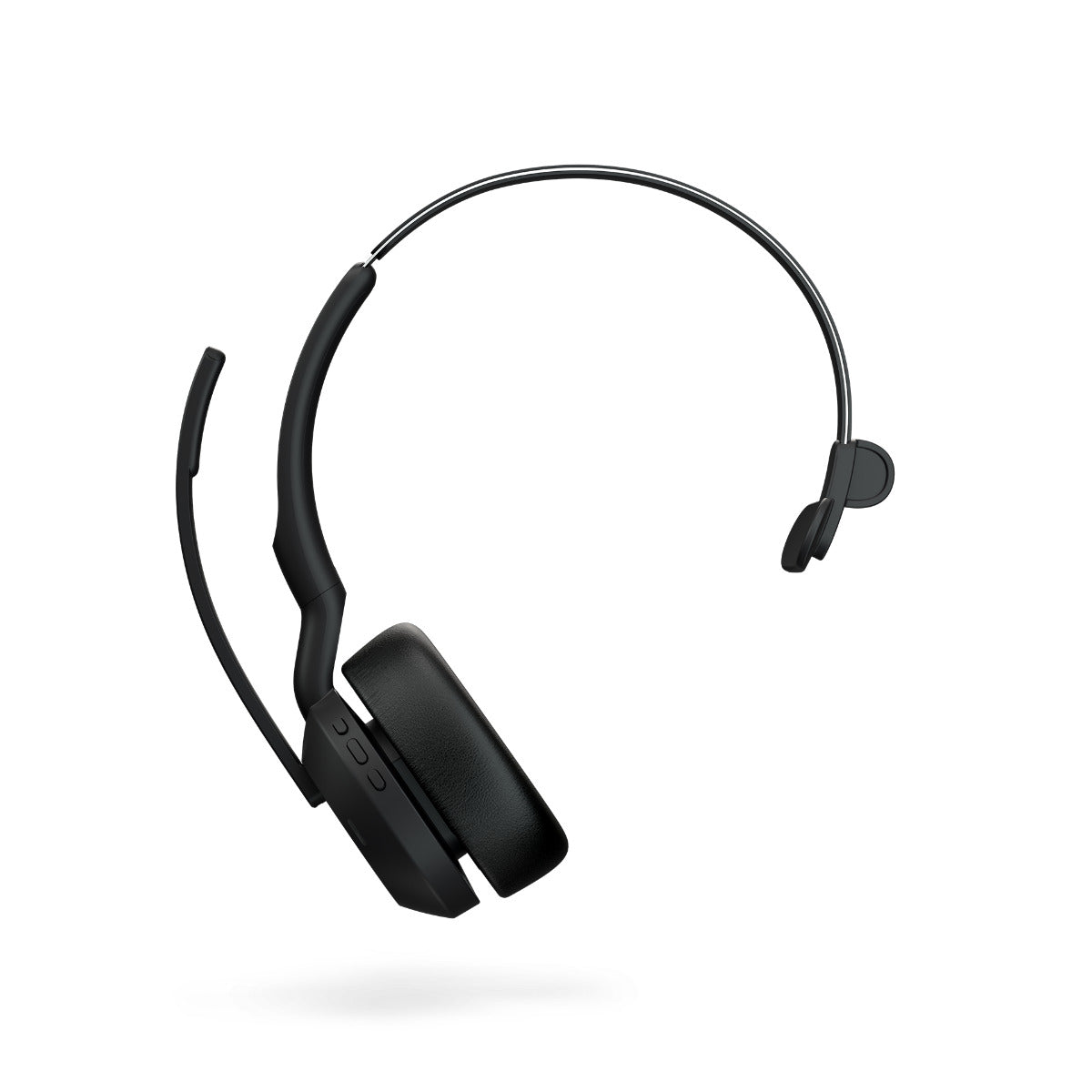 Jabra  Evolve2 55, USB A, UC, Mono, Stand, Active Noise Cancellation (ANC), Link 380 BluetoothÂ® Adapter ,30m Wireless Range, 18 Hours Battery Life