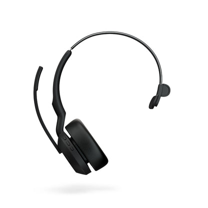 Jabra  Evolve2 55, USB A, UC, Mono, Stand, Active Noise Cancellation (ANC), Link 380 BluetoothÂ® Adapter ,30m Wireless Range, 18 Hours Battery Life