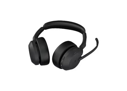 Jabra  Evolve2 55, USB A, Stereo, UC, Active Noise Cancellation (ANC), Link 380 BluetoothÂ® Adapter ,30m Wireless Range, 18 Hours Battery Life