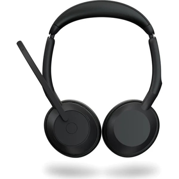 Jabra  Evolve2 55, USB C, Stereo, UC, Active Noise Cancellation (ANC), Link 380 BluetoothÂ® Adapter ,30m Wireless Range, 18 Hours Battery Life