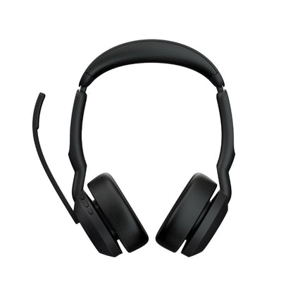 Jabra  Evolve2 55 Link380a UC Stereo Stand USB-A, Link 380 BluetoothÂ® Adapter ,30m Wireless Range, 18 Hours Battery Life, ANC