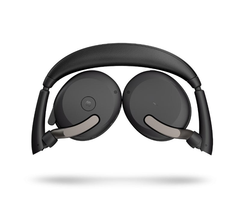 Jabra Evolve2 65 Flex MS Stereo Bluetooth Headset, Link380a USB-A Dongle, Foldable Design, 2Yr Warranty, 20 hours battery life, ANC 30m Wireless Range