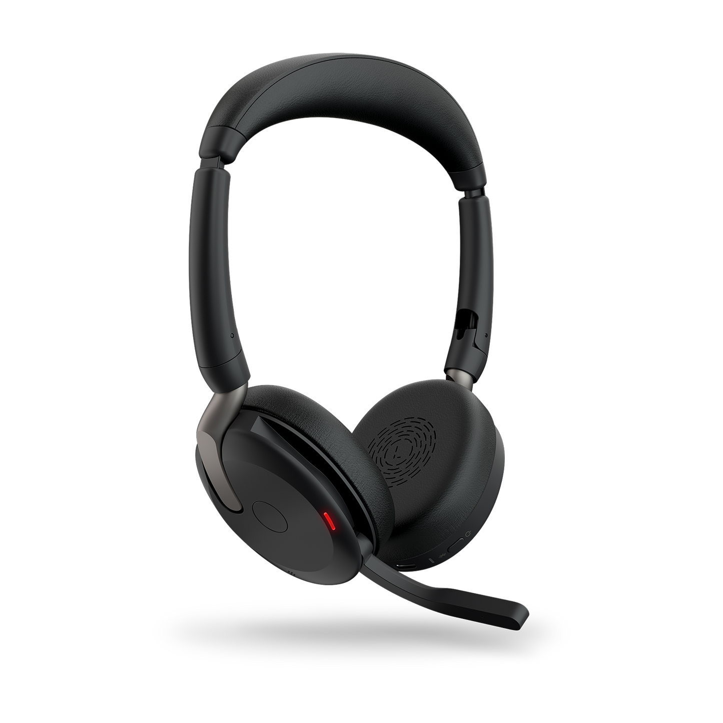 Jabra Evolve2 65 Flex UC Stereo Bluetooth Headset, Link380a USB-A Dongle Included, Foldable Design, 2Yr Warranty, 30m Wireless Range, 20 hours battery