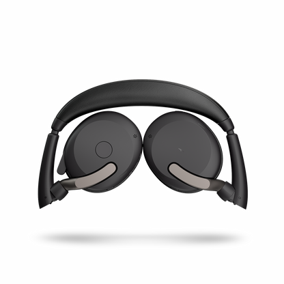 Jabra Evolve2 65 Flex UC Stereo Bluetooth Headset, Link380a USB-A Dongle Included, Foldable Design, 2Yr Warranty, 30m Wireless Range, 20 hours battery