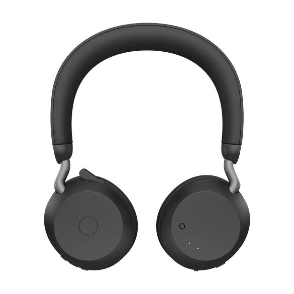 Jabra Evolve2 75 UC Bluetooth Headset, Includes Charging Stand & Link380a Dongle, 8-Mic Technology, 36 Hours Battery & Fast Charge, Dual-Foam Tech