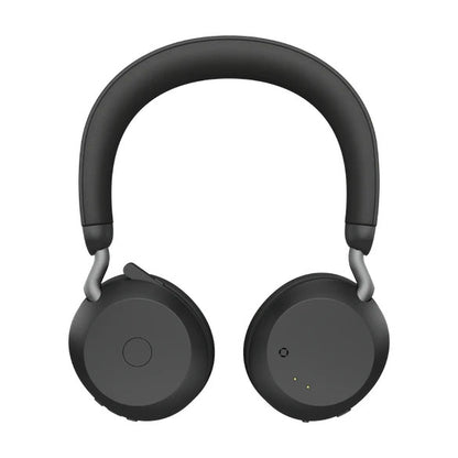 Jabra Evolve2 75 UC Bluetooth Headset, Includes Charging Stand & Link380a Dongle, 8-Mic Technology, 36 Hours Battery & Fast Charge, Dual-Foam Tech