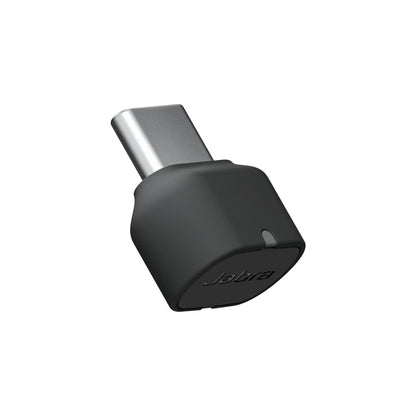 Jabra Evolve2 85 MS USB-C Stereo Bluetooth Headset Black Link 380 USB-C, Charging Stand USB-C, 10-Microphone Technology, Digital Hybrid ANC