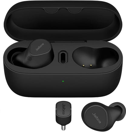 Jabra, Evolve2, Buds, MS Teams, USB-C, Professional, Pocketable 0s.True Wireless Earbudsengineered for Hybrid Working, 8 Hours Battery, 33with Case