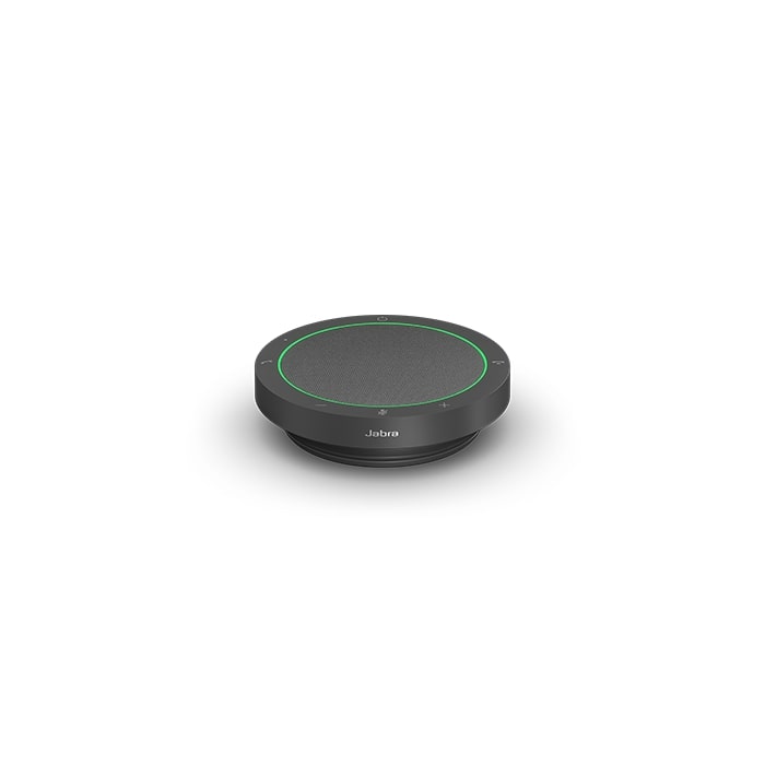 Jabra, Speak2 40, MS,Speakerphone, Connect via wired USB - USB-A and USB-C, Dust and Water Resistant, Work for both MAC and PC, Plug-and-play
