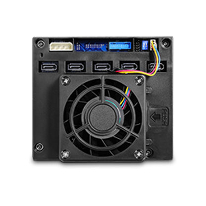 Chenbro 3x 5.25' to 5x 3.5' with 80mm Fan & USB2.0