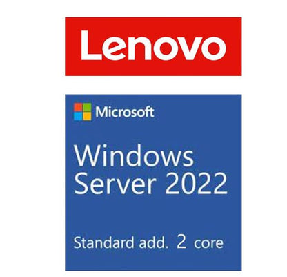 LENOVO Windows Server 2022 Standard Additional License (2 core) (No Media/Key) (