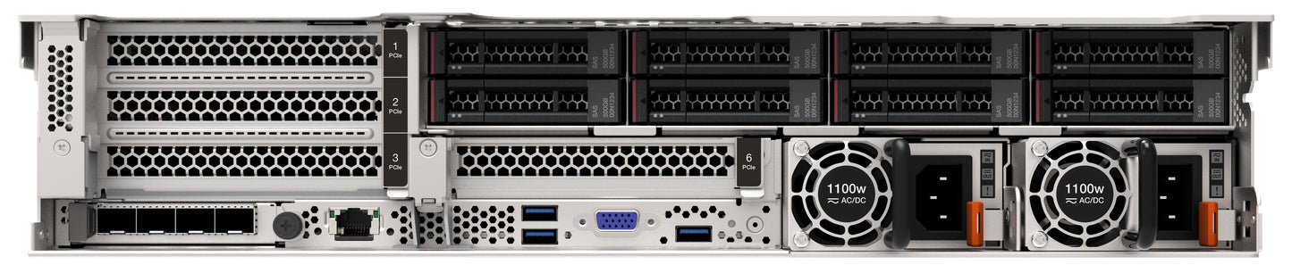 LENOVO ThinkSystem SR650 V3, 1xIntel Xeon Silver 4410Y 12C 2.0-3.0GHz 145W, LFF,