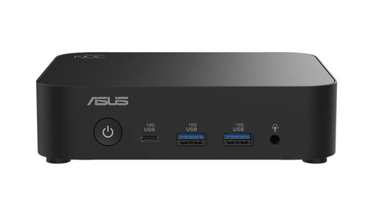 ASUS NUC 14 Essential Core N97 Barebone Mini PC, Intel N97, DDR5 SODIMM RAM Slot, Integrated Intel Graphics, 2.5GbE, Wi-Fi 6E, M.2, No OS No Cord  (LS