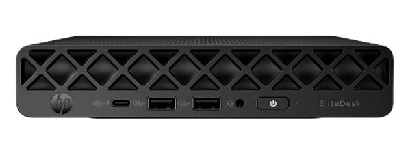 HP Elite Mini 800 G1i Desktop PC Intel U7-265T vPRO 16GB DDR5 512GB SSD Windows 11 PRO Intel Graphics NPU 13 TOPS RJ45 2xDP HDMI USB-C KB+Mouse 3YR OS