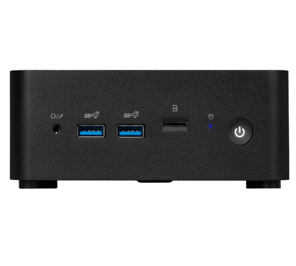 MSI Cubi NUC 1M-016BAU miniPC barebone, Black Intel Core 5-120U DDR5 2*M.2 2*HDMI *TBT 2 LAN/Wifi6E Card Reader Switch Cabl 3Y