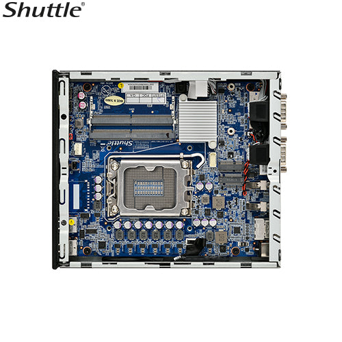 Shuttle DH770 Slim Mini PC, Intel Â® 14th/13th/12th Gen LGA1700 socket, 1L, H770, 2x DDR5, 2x 2.5G LAN, 2x COM, 4x USB 3.2 Gen 1, 4x USB 3.2 Gen 2, 2x