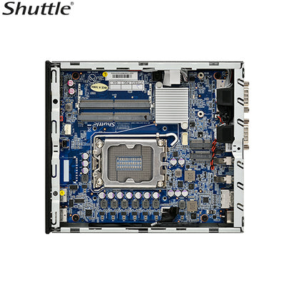 Shuttle DH770 Slim Mini PC, Intel Â® 14th/13th/12th Gen LGA1700 socket, 1L, H770, 2x DDR5, 2x 2.5G LAN, 2x COM, 4x USB 3.2 Gen 1, 4x USB 3.2 Gen 2, 2x