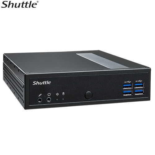 Shuttle DL30N Slim Mini PC 1L Barebone - Intel Processor N100, Fan-less, LAN, RS