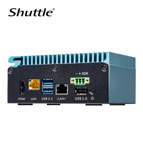 Shuttle SPCEL03 Industrial Computer -Intel Atom x6413E, 1x HDMI, 2x LAN,3x USB, RS232/422/485, DIO, DDR4 (Max 32GB) Dual Channel DDR4-3200MHz - 32GB M