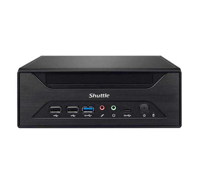 Shuttle XH610 XPC Intel 14th/13th/12th Gen LGA1700 socket, 3L, H610, 2x LAN, 2x