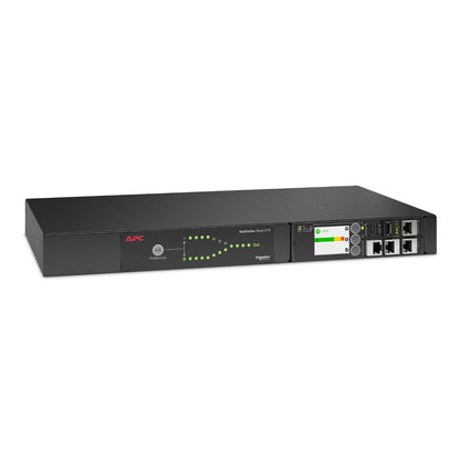 APC Netshelter Automatic Transfer Switch, 1U RM, 2x 230V/10A Input, 12x IEC C13