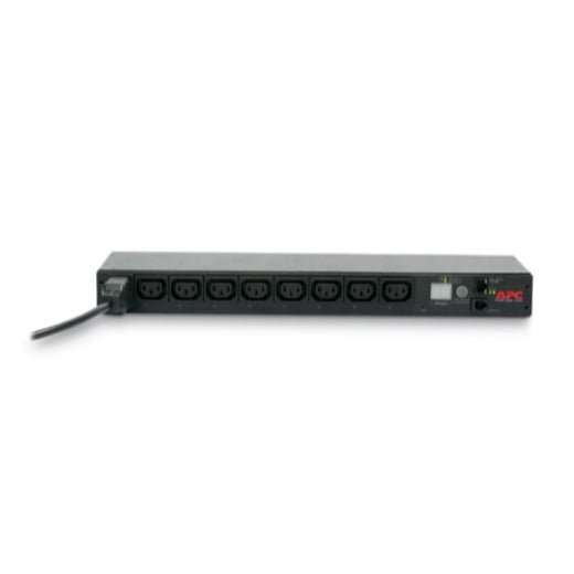 APC Netshelter Switched Rack PDU, 1U, 230V/10A C20 Cord Input, 8x IEC C13 Outlets