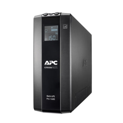 APC Back-UPS Pro 1600VA/960W Line Interactive UPS, Tower, 230V/10A Input, 8x IEC
