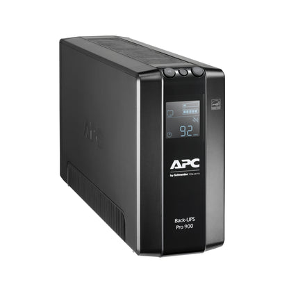 APC Back-UPS Pro 900VA/540W Line Interactive UPS, Tower, 230V/10A Input, 6x IEC