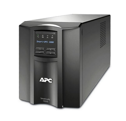 APC Smart-UPS 1000VA/700W Line Interactive UPS, Tower, 230V/10A Input, 8x IEC C1