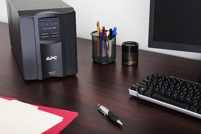 APC Smart-UPS 1000VA/700W Line Interactive UPS, Tower, 230V/10A Input, 8x IEC C1