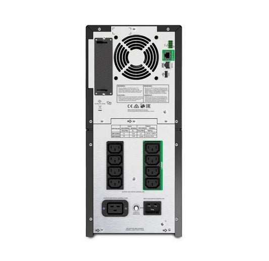 APC Smart-UPS, Line Interactive, 2200VA, Tower, 230V, 8x IEC C13+2x IEC C19 outlets, SmartConnect Port+SmartSlot