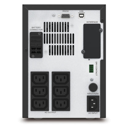APC Easy UPS 1 Ph Line Interactive, 750VA, Tower, 230V, 6 IEC C13 outlets, AVR,