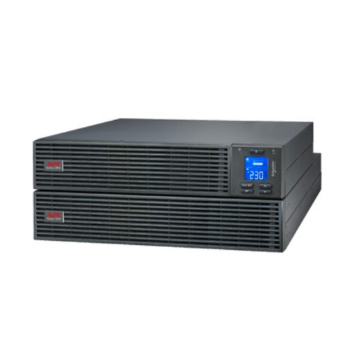 APC Easy UPS 2000VA/1800W Online UPS, 4U Rackmount, 230V/10A Input, 4x IEC C13 Outlets, Lead Acid Battery, W/ Battery Pack, W/ Rail Kit