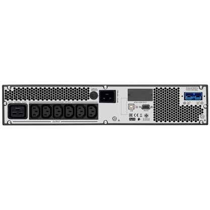 APC Easy UPS 3000VA/2400W Online UPS, 4U Rackmount, 230V/16A Input, 4x IEC C13 Outlets, Lead Acid Battery, W/ Battery Pack, W/ Rail Kit