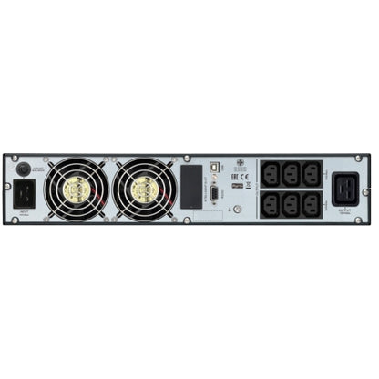 APC Easy UPS 3000VA/2400W Online UPS, 2U Rackmount, 230V/16A Input, 1x IEC C19&