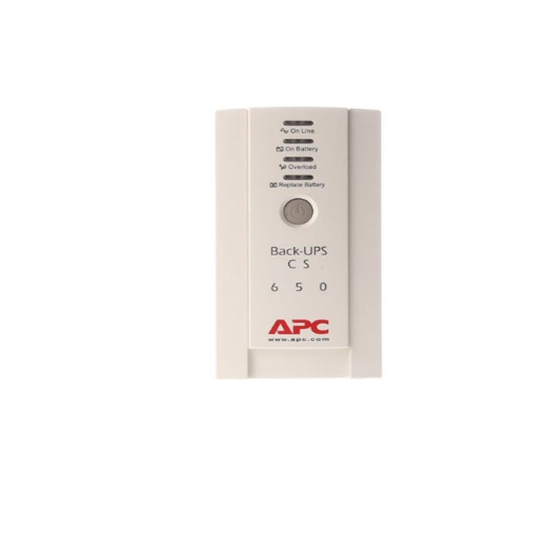 APC Back-UPS 650VA/400W Standby UPS, Tower, 230V/10A Input, 4x IEC C13 Outlets,
