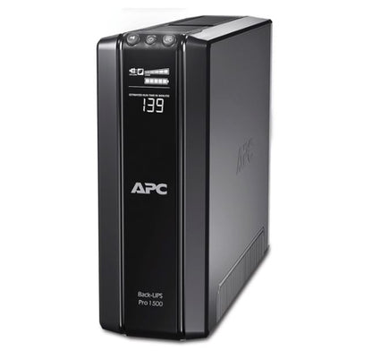 APC Back-UPS Pro 1500VA/865W Line Interactive UPS, Tower, 230V/10A Input, 10x IE