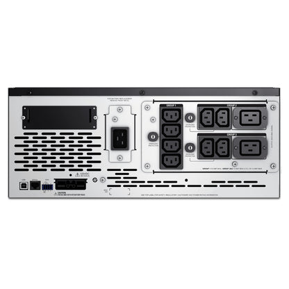 APC Smart-UPS X 3000VA/2700W Line Interactive UPS, 4U Rackmount, 230V/16A Input, 2x IEC C19 & 8x IEC C13 Outlets, Lead Acid Battery