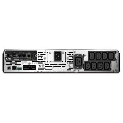 APC Smart-UPS X 3000VA/2700W Line Interactive UPS, 2U RM/Tower, 230V/16A Input, 1x IEC C19 & 8x IEC C13 Outlets, Lead Acid Battery, W/ Network Card