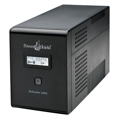 PowerShield Defender 1600VA UPS — Line Interactive, AVR, Battery Backup