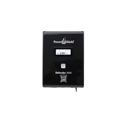 PowerShield Defender 2000VA/1200W UPS, AVR, LCD display, 6 AUS sockets, user-replaceable batteries, 2-year warranty