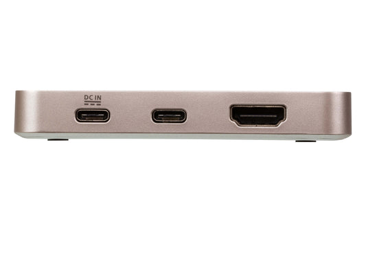 Aten USB-C Multiport Dock with Nintendo Switch, Android and iPad Pro (USB-C) support, HDMI 4K output, supports Windows + Mac (USB-C)