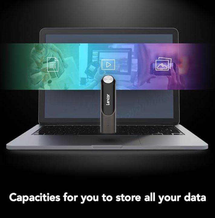Lexar P30 128GB JumpDrive® USB 3.2 Gen 1 Flash Drive, up to 450MB/s read It is